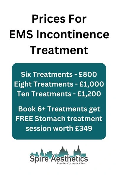 EMS Incontinence Treatment Prices Renfrew