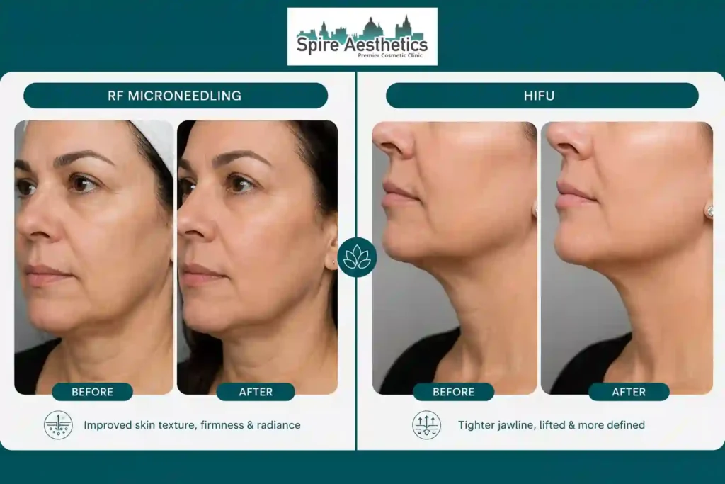 Can RF Microneedling and HIFU Be Combined Renfrew?